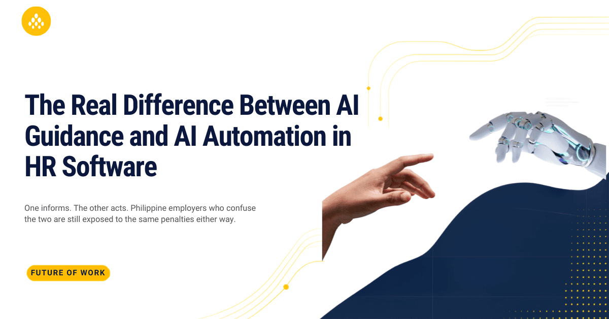 AI Guidance vs AI Automation in HR Software