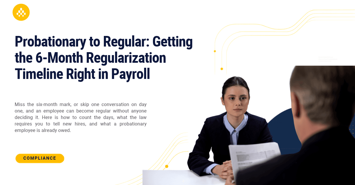 Probationary to regular employee regularization timeline guide