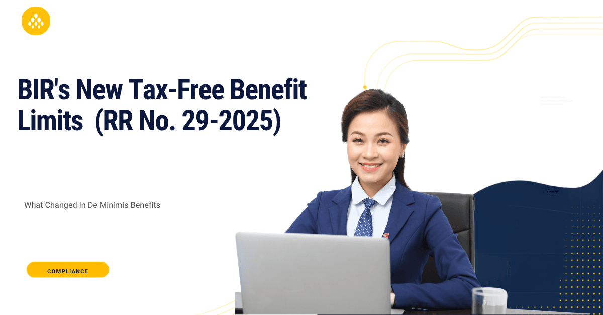 BIR's New Tax-Free Benefit Limits (RR No. 29-2025)
