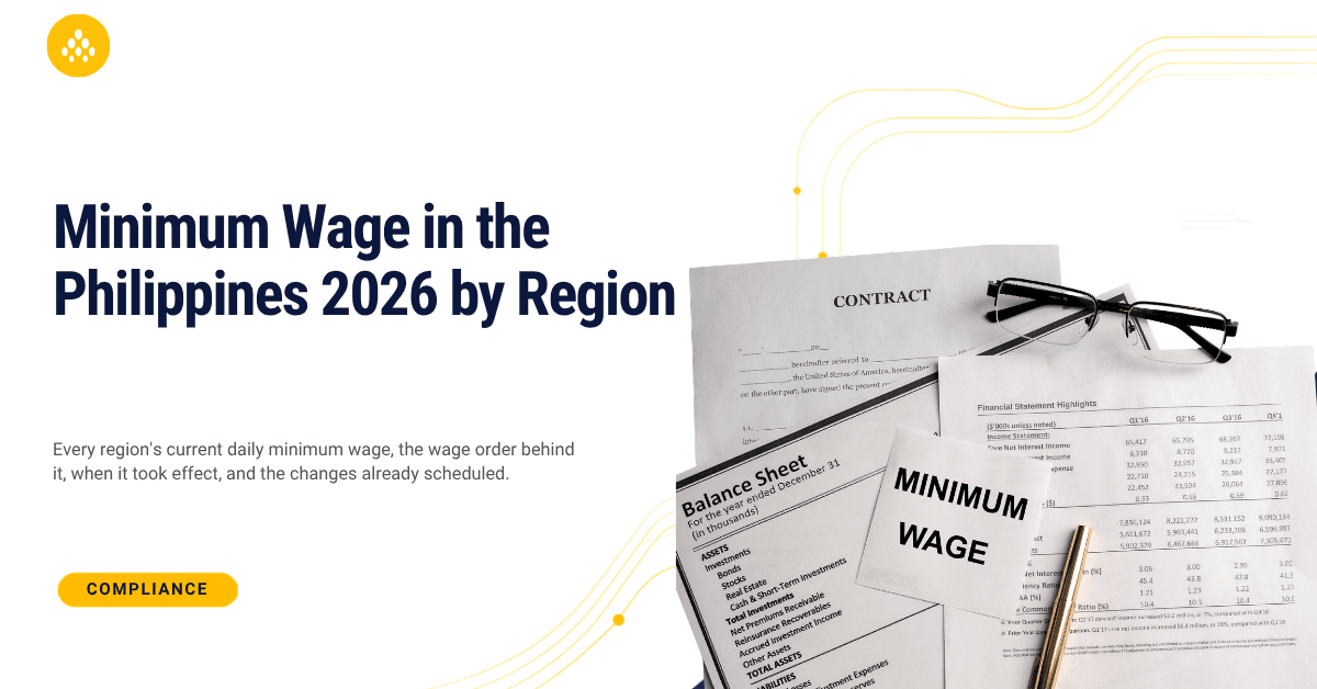 Minimum wage in the Philippines 2026 by region