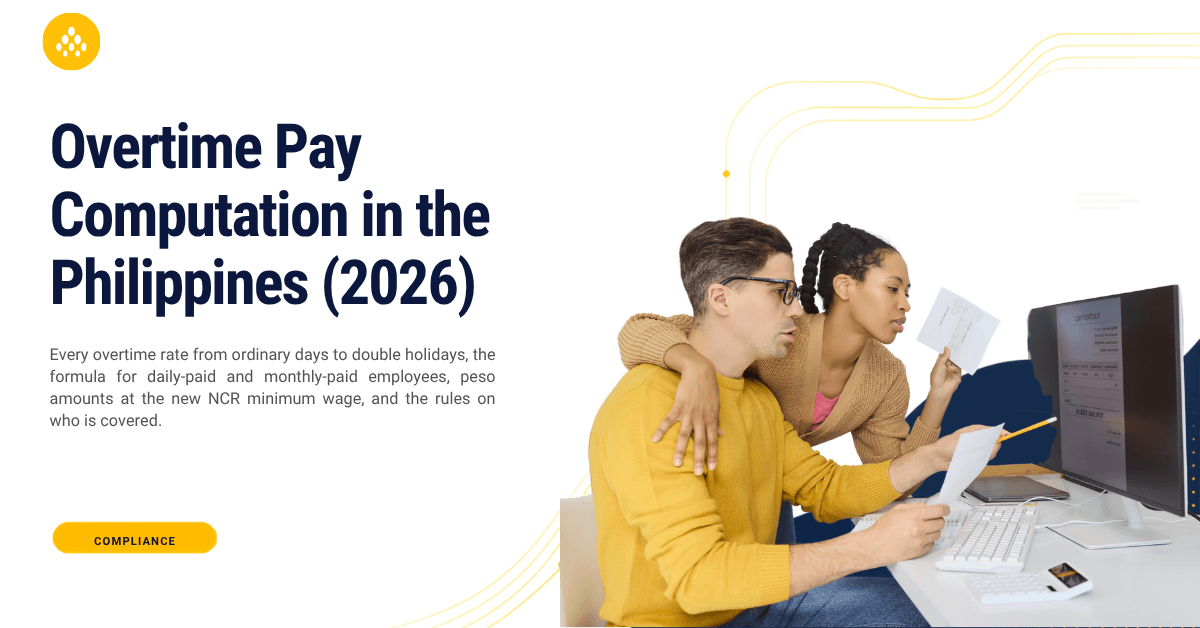 Overtime pay computation in the Philippines 2026 guide